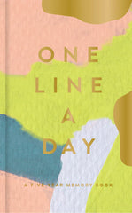 Moglea One Line a Day - A Five-Year Memory Book
