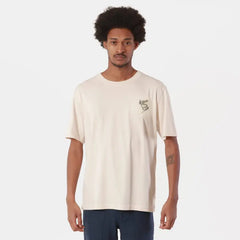 Far Afield Embroidered Hiss T-Shirt - White