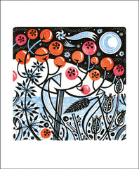 Art Angels - Winter Berries by Angie Lewin