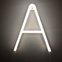 Neon LED Letter -White