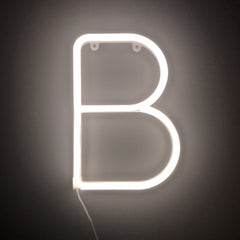 Neon LED Letter -White