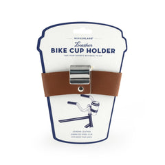 Kikkerland - Leather Bike Cup Holder