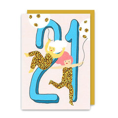 Noi Publishing Age 21 Birthday Card
