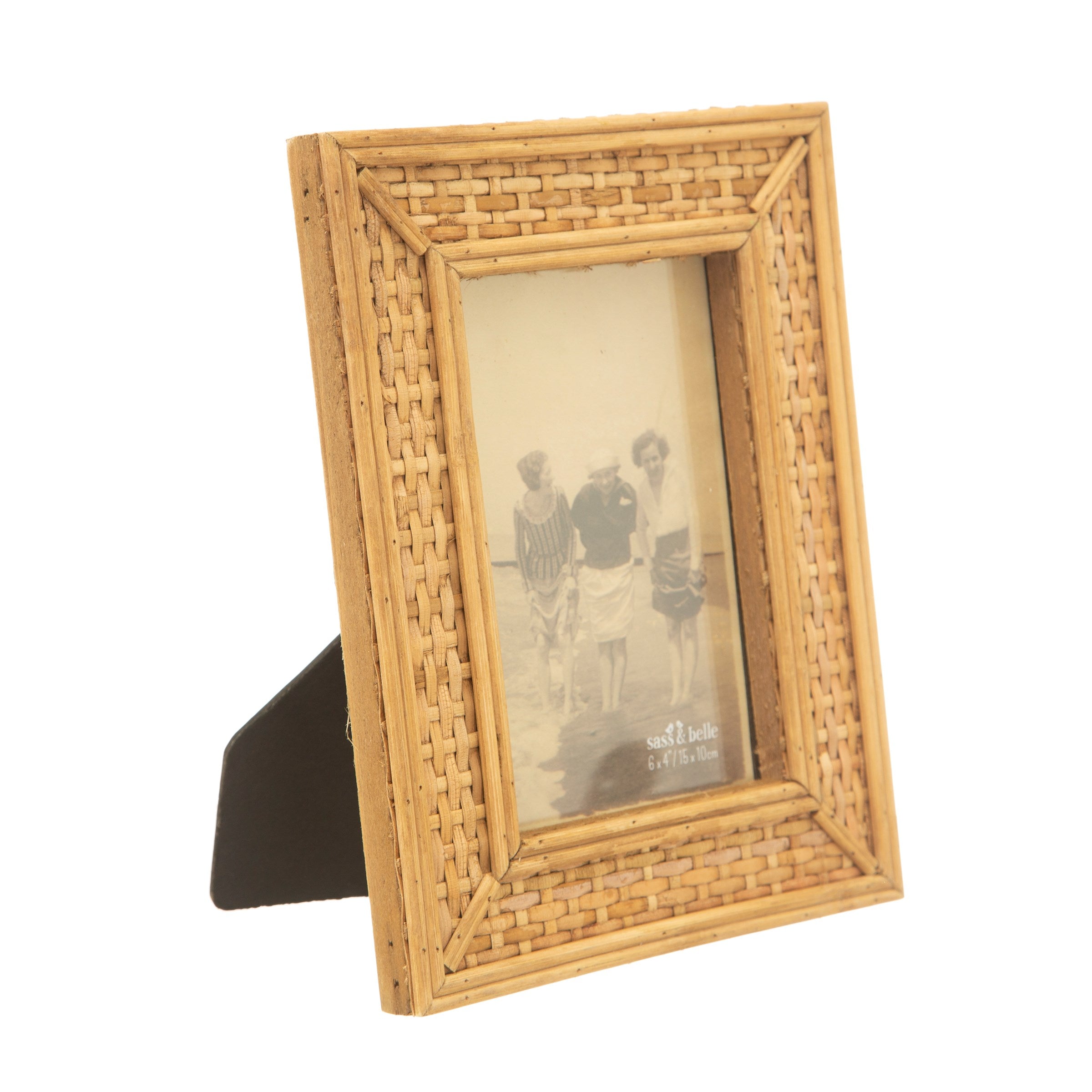 Sass and Belle Rattan Photo Frame – Bunka