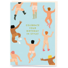 Noi Publishing Nudie Guys Birthday Card