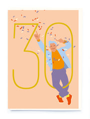 Noi Publishing Men's Age 30 Birthday Card