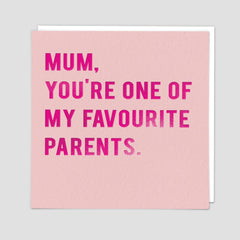 Redback Cards Mum Favourite