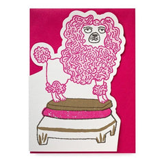 Archivist - Poodle Card