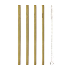 Kikkerland Bamboo Straws
