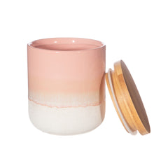 Sass & Belle Mojave Glaze Pink Canister