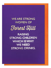 Strong Women Of Forest Hill Card