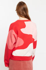 Louche Delaney Swirling Jacquard Sweater
