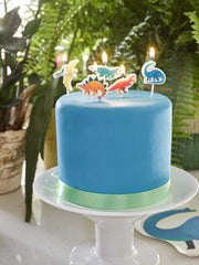 Dinosaur Shaped Birthday Candles - Talking Tables