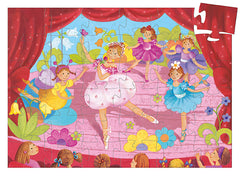 Djeco Silhouette Puzzle - Ballerina With the Flower