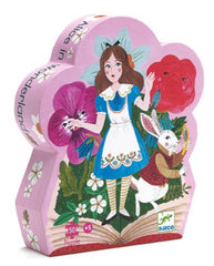 Djeco Silhouette Puzzle - Alice In Wonderland