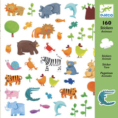 Djeco Paper Stickers Animal