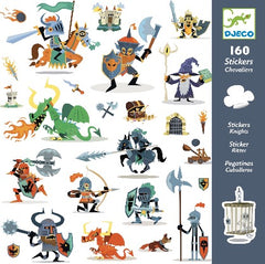 Djeco Paper Stickers - Knights