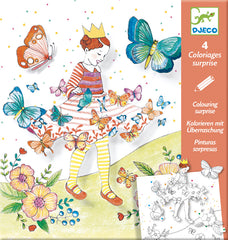 Djeco Colouring Surprises 3D - Lady Butterfly