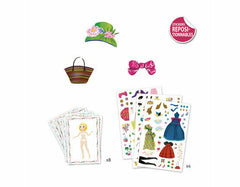 Djeco Massive Fashion Stickers & Paper Dolls