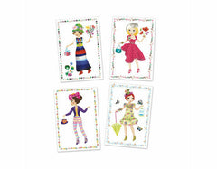 Djeco Massive Fashion Stickers & Paper Dolls