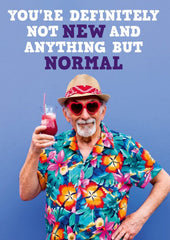 Anything But Normal Greeting Card - Dean Morris