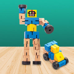 Tobar Wooden Transformbot