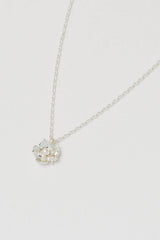 Estella Bartlett Buttercup Pendant with Pearl - Silver Plated
