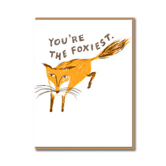 Foxiest Fox Card - 1973