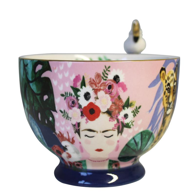 House of Disaster Frida Kahlo Tropical Tea Cup