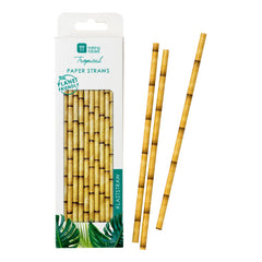 Eco Fiesta Bamboo Paper Straws