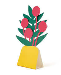 Flower Vase Greeting Card - 1973
