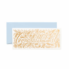 Rifle Paper Champagne Floral Congratulations