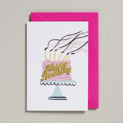 Petra Boase Happy Birthday Cake Card