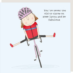 Rosie Made A Thing - Lycra Girl Card