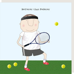 Rosie Made A Thing - Federer Card