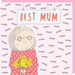 Rosie Made A Thing Best Mum Card
