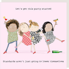 Rosie Made A Thing Standards Card