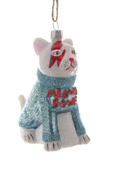 Cody Foster & Co Meowie Bowie Christmas Tree Decoration