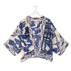 One Hundred Stars Giant Willow Blue Kimono
