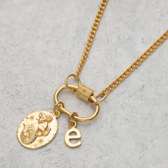 Scream Pretty - Gold Plated Zodiac Charm Necklace