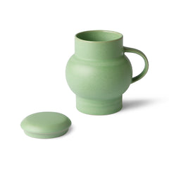 HKliving Ceramic Mint Green Bubble Tea Mug