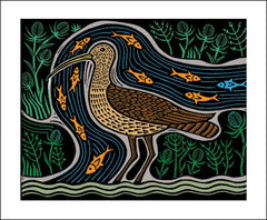 Art Angels - Conyer Curlew by Hugh Ribbans