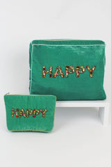 My Doris Rainbow Happy Letters Medium Purse