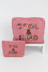 My Doris Rainbow Cool and Kind Letters Medium Purse