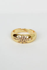 My Doris Scattered Crystal Ring