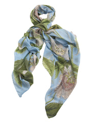 One Hundred Stars Passion Flower Sky Scarf