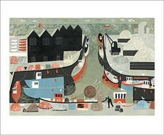 Art Angels - Whitstable Harbour by Melvyn Evans