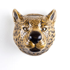 Quail Ceramics Leopard Wall Vase