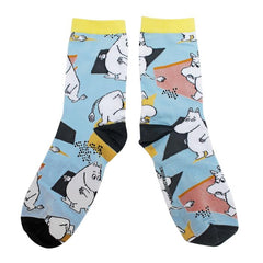 House of Disaster Moomin Abstract Printed Socks