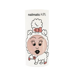 Nailmatic Kids Water-based Kids Nail Polish - Peachy Glitter Peach